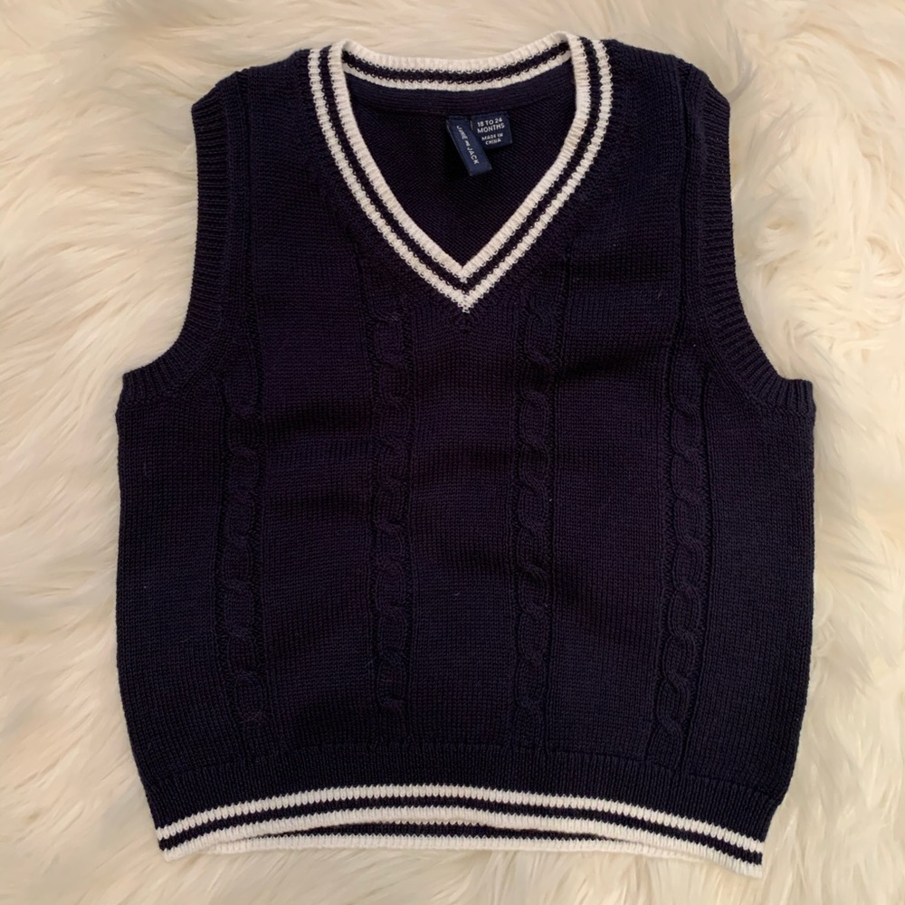 Janie & Jack sweater Vest